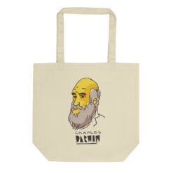 Yellow Darwin Tote Bag
