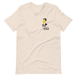 Yellow Tesla T-Shirt