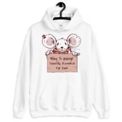 Humor Mouse Research Hoodie