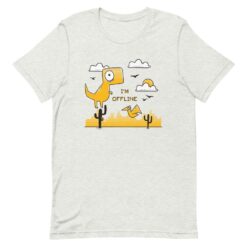 Running Dinosaur Game T-Shirt