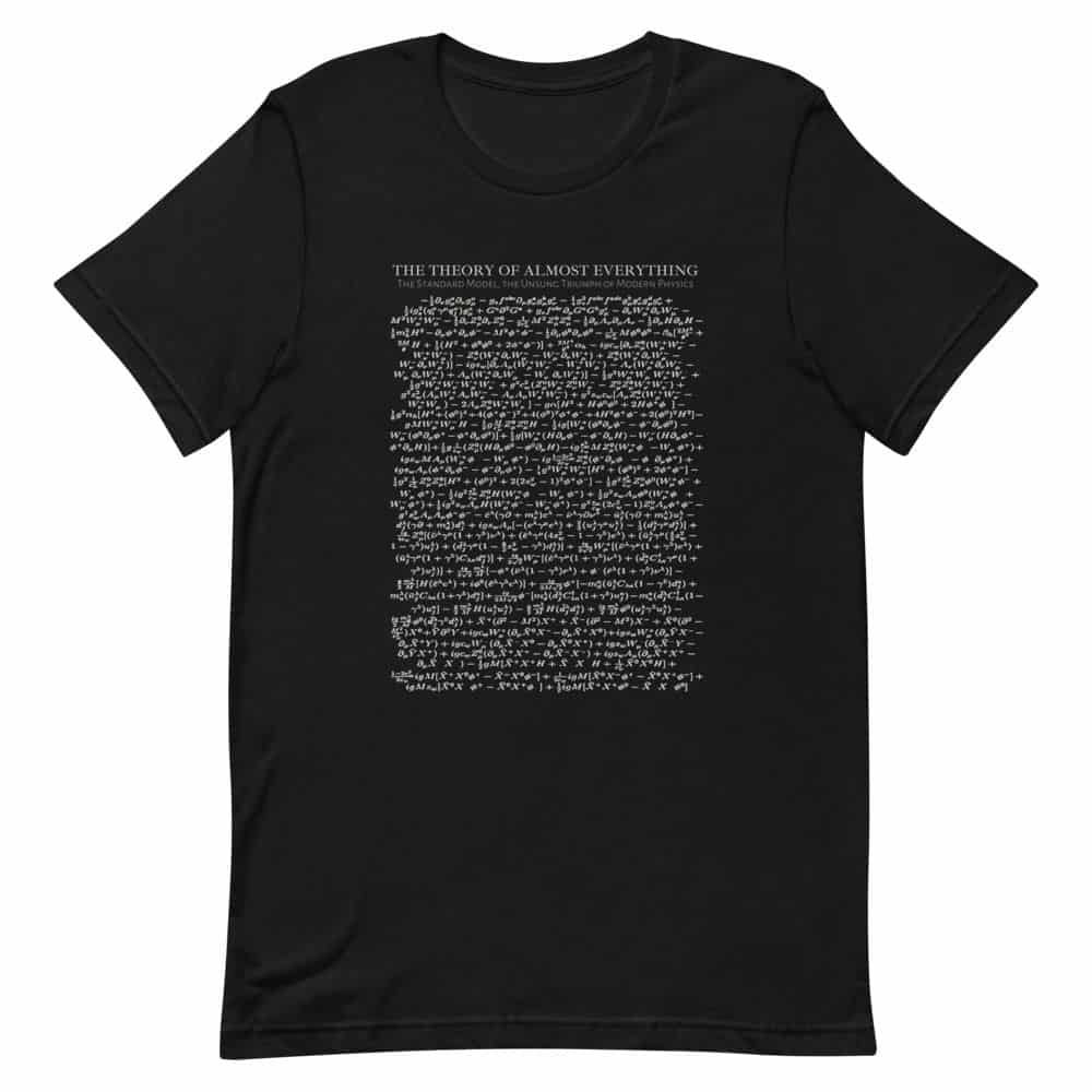 The Standard Model Lagrangian T-Shirt - The Wacky Company