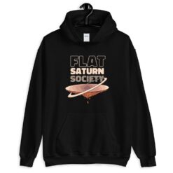 Flat Saturn Society Hoodie