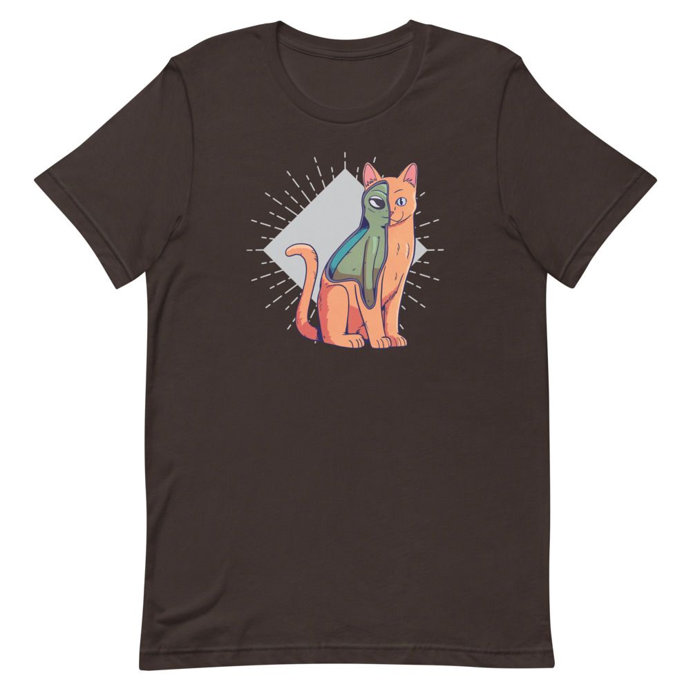 Alien Cat Costume T-Shirt - The Wacky Company