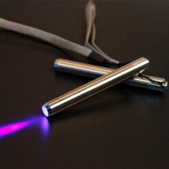 Stainless Steel Mini Pocket LED 365/395nm UV Flashlight