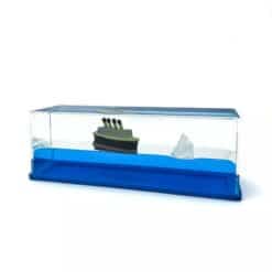 Titanic Liquid Wave Paperweight