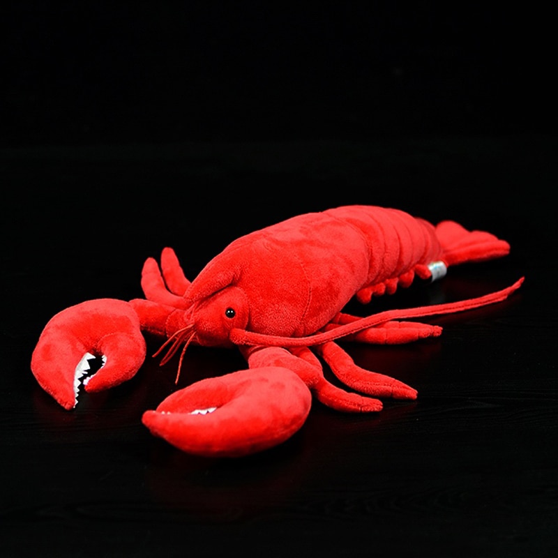 Lifelike Red Lobster Plush Toy