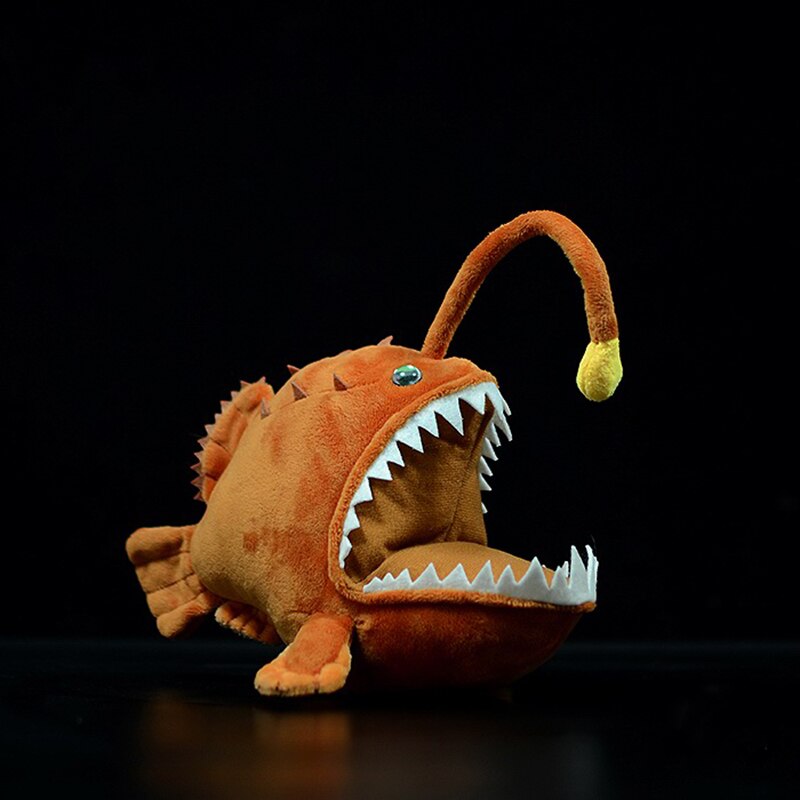 Lifelike Anglerfish Plush Toy
