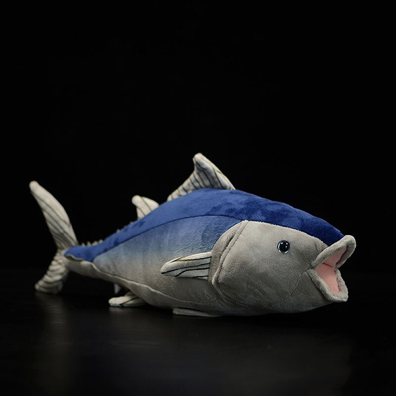 Lifelike Bluefin Tuna Plush Toy