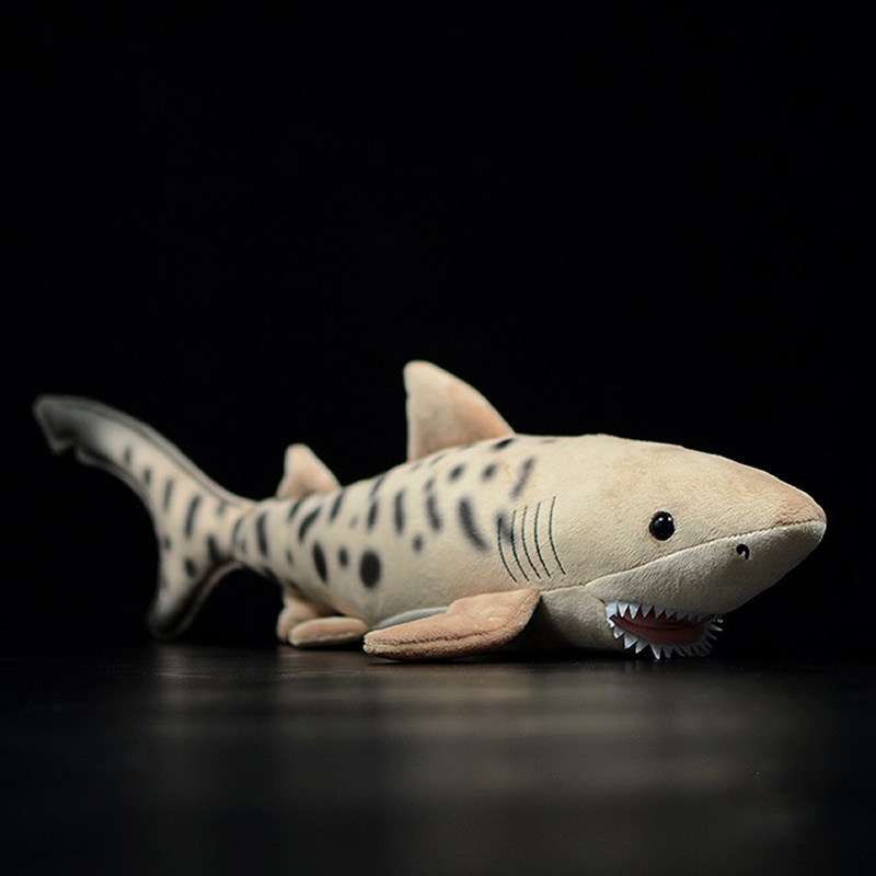 Lifelike Tiger Shark Plush Toy