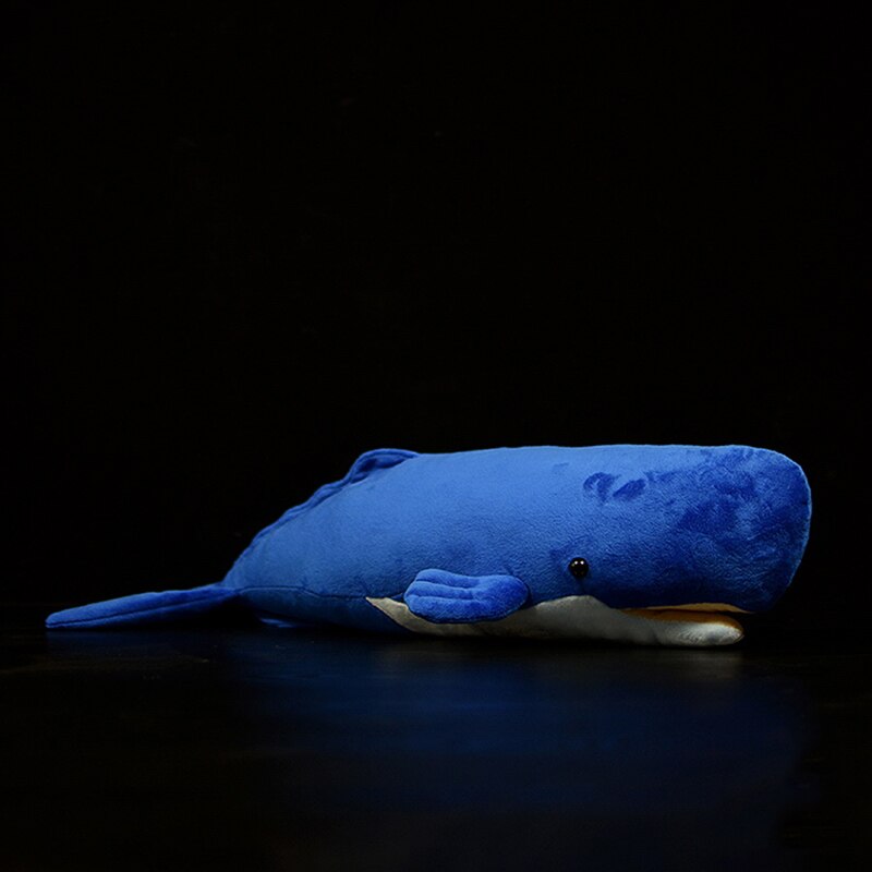 Lifelike Sperm Whale Plush Toy